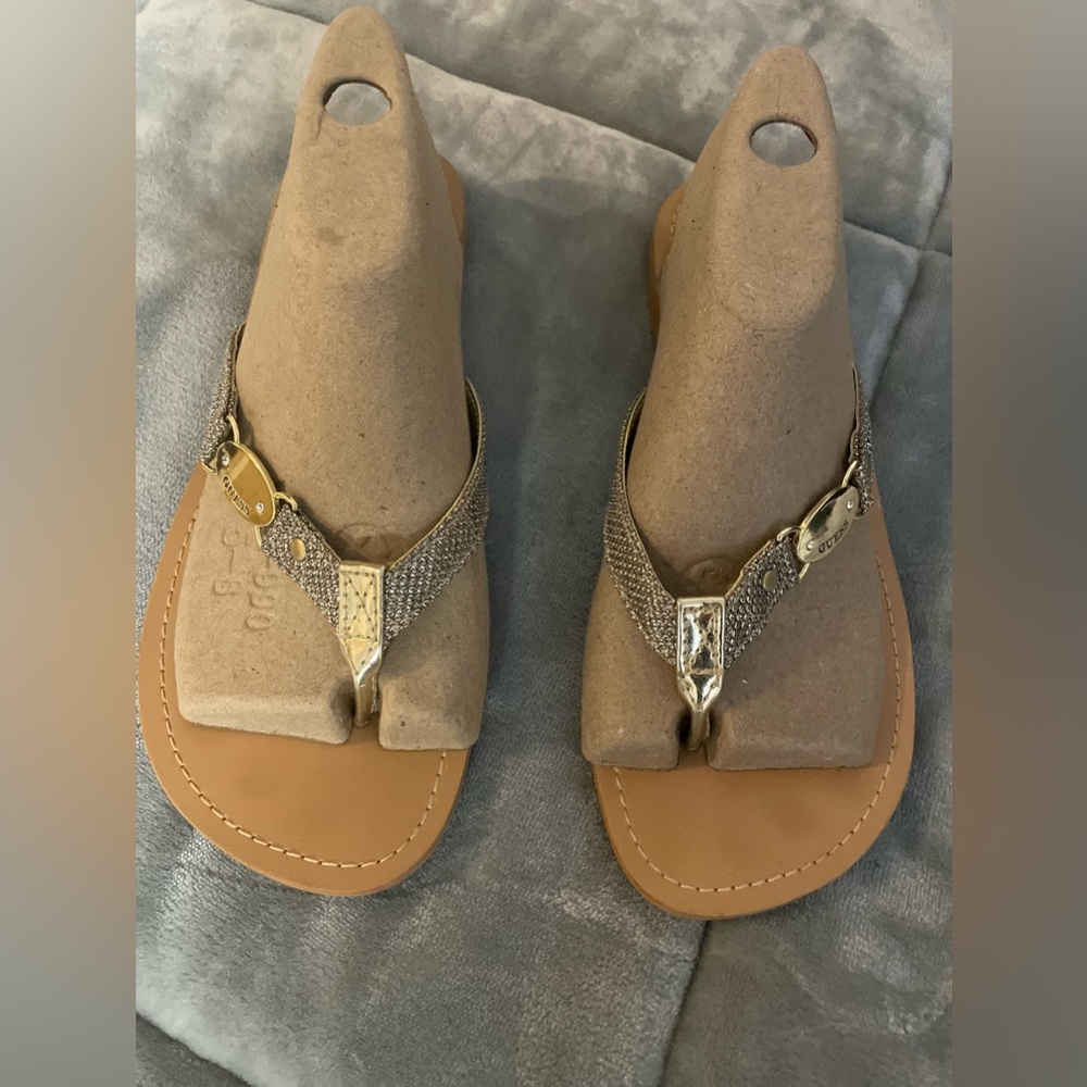 Guess Gold sandals